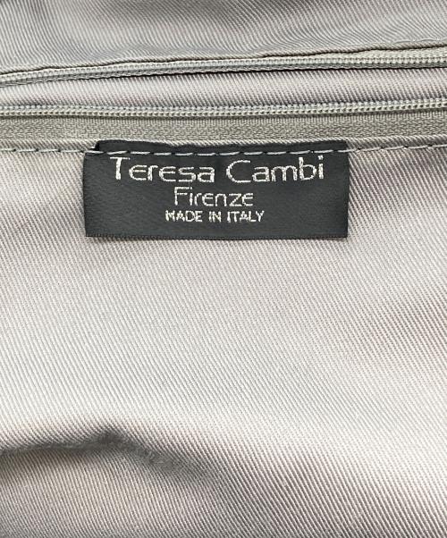Teresa Cambi（テレサカンビ）Teresa Cambi (テレサカンビ) 2WAYバッグ グレーの古着・服飾アイテム