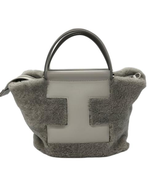 IACUCCI（イアクッチ）IACUCCI (イアクッチ) 2WAYバッグ グレーの古着・服飾アイテム