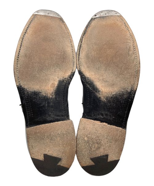 Alden（オールデン）ALDEN (オールデン) コードバンVチップシューズ 87977 ブラック サイズ:71/2の古着・服飾アイテム