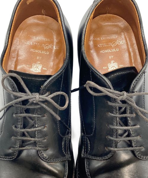 Alden（オールデン）ALDEN (オールデン) コードバンVチップシューズ 87977 ブラック サイズ:71/2の古着・服飾アイテム