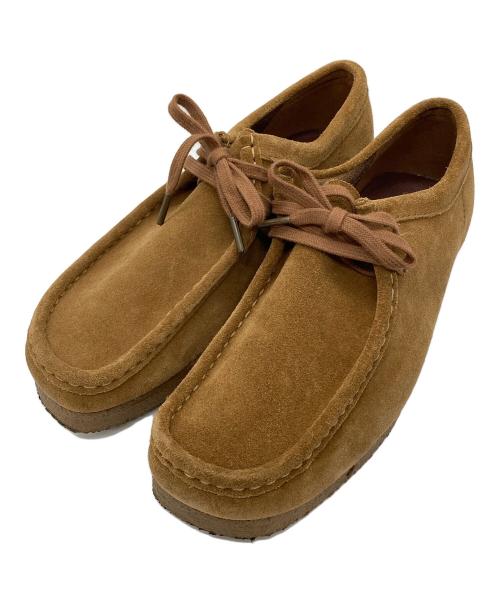 CLARKS（クラークス）CLARKS (クラークス) WallabeeLoafer 26773 ブラウン サイズ:25.5の古着・服飾アイテム