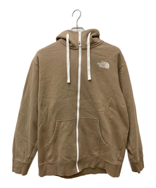 THE NORTH FACE（ザ ノース フェイス）THE NORTH FACE (ザ ノース フェイス) ジップパーカー NT62130 ブラウン サイズ:XLの古着・服飾アイテム