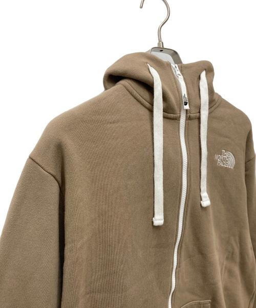 THE NORTH FACE（ザ ノース フェイス）THE NORTH FACE (ザ ノース フェイス) ジップパーカー NT62130 ブラウン サイズ:XLの古着・服飾アイテム