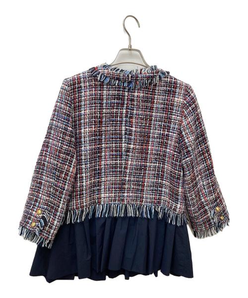 ARPEGE STORY（アルページュストーリー）ARPEGE STORY (アルページュストーリー) ドッキングブラウス 12116652 ネイビー サイズ:2の古着・服飾アイテム