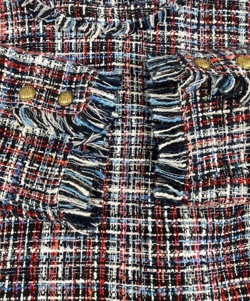 ARPEGE STORY（アルページュストーリー）ARPEGE STORY (アルページュストーリー) ドッキングブラウス 12116652 ネイビー サイズ:2の古着・服飾アイテム