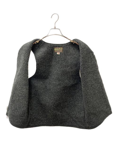 THE REAL McCOY'S（ザ・リアルマッコイズ）THE REAL McCOY'S (ザ・リアルマッコイズ) BUCO LEATHER VEST ブラック サイズ:SIZE 38の古着・服飾アイテム