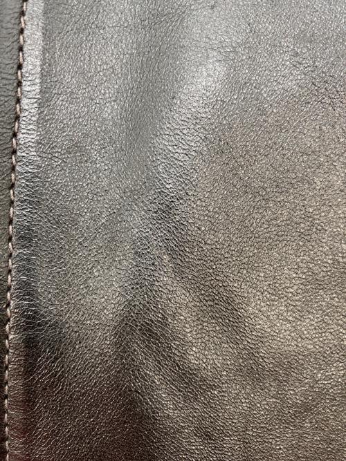 THE REAL McCOY'S（ザ・リアルマッコイズ）THE REAL McCOY'S (ザ・リアルマッコイズ) BUCO LEATHER VEST ブラック サイズ:SIZE 38の古着・服飾アイテム