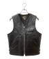 THE REAL McCOY'S（ザ・リアルマッコイズ）の古着「BUCO LEATHER VEST」｜ブラック