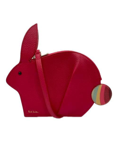 PAUL SMITH（ポールスミス）Paul Smith (ポールスミス) LUCKY RABBIT MINI SHOULDER ピンクの古着・服飾アイテム