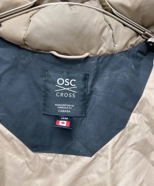 OSC CROSS（オーエスシー クロス）OSC CROSS (オーエスシー クロス) ダウンコート　LASALLE　83D5092 ブラック サイズ:Mの古着・服飾アイテム