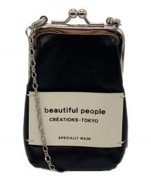 beautiful people（ビューティフルピープル）の古着「MINI CLASP POUCH」｜ブラック