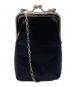 beautiful people (ビューティフルピープル) MINI CLASP POUCH ブラック：6000円