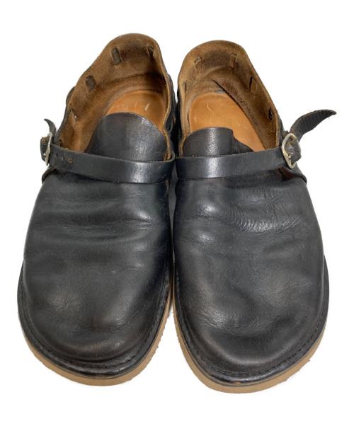 AURORA SHOES（オーロラシューズ）AURORA SHOES (オーロラシューズ) ミドルイングリッシュ ブラック サイズ:10Dの古着・服飾アイテム