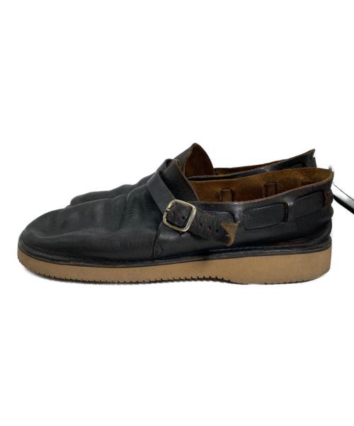 AURORA SHOES（オーロラシューズ）AURORA SHOES (オーロラシューズ) ミドルイングリッシュ ブラック サイズ:10Dの古着・服飾アイテム