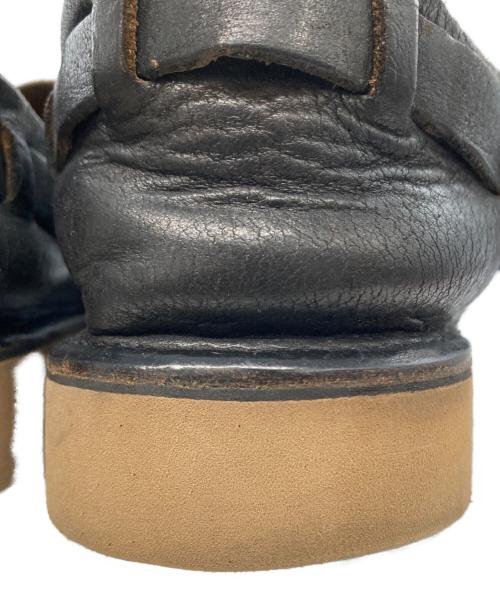 AURORA SHOES（オーロラシューズ）AURORA SHOES (オーロラシューズ) ミドルイングリッシュ ブラック サイズ:10Dの古着・服飾アイテム
