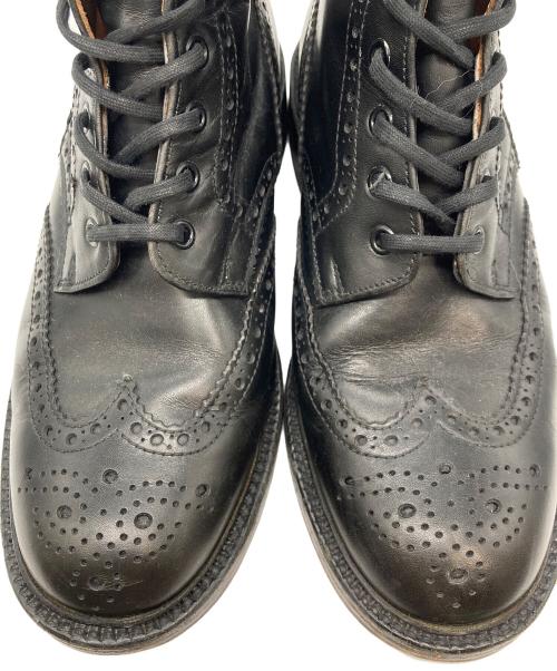 Alfred Sargent（アルフレッドサージェント）Alfred Sargent (アルフレッドサージェント) ウィングチップブーツ FX3539 ブラック サイズ:UK9の古着・服飾アイテム