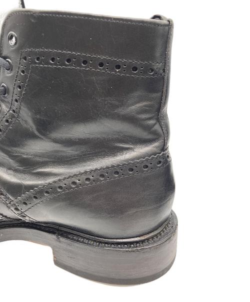 Alfred Sargent（アルフレッドサージェント）Alfred Sargent (アルフレッドサージェント) ウィングチップブーツ FX3539 ブラック サイズ:UK9の古着・服飾アイテム