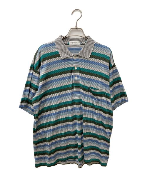Yves Saint Laurent（イヴサンローラン）Yves Saint Laurent (イヴサンローラン) ポロシャツ SD34-877 グリーン サイズ:LBの古着・服飾アイテム