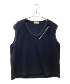 NEON SIGNネオンサイン）の古着「ウールベスト 1150」｜ブラック