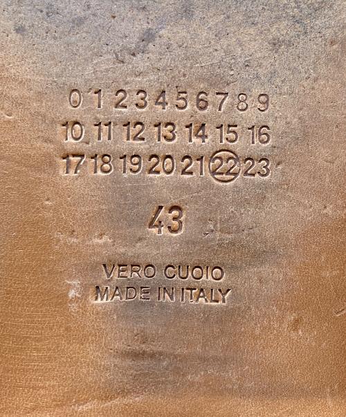 Martin Margiela22（マルタン・マルジェラ22）Martin Margiela22 (マルタン・マルジェラ22) classic shoes 57WQ003 ホワイト サイズ:43の古着・服飾アイテム