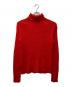 Yohji Yamamoto pour homme（ヨウジヤマモト プールオム）の古着「タートルネックリブニット」｜レッド