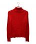 Yohji Yamamoto pour homme (ヨウジヤマモト プールオム) タートルネックリブニット レッド サイズ:L：8000円