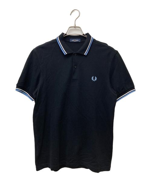FRED PERRY（フレッドペリー）FRED PERRY (フレッドペリー) ポロシャツ ブラック サイズ:Mの古着・服飾アイテム