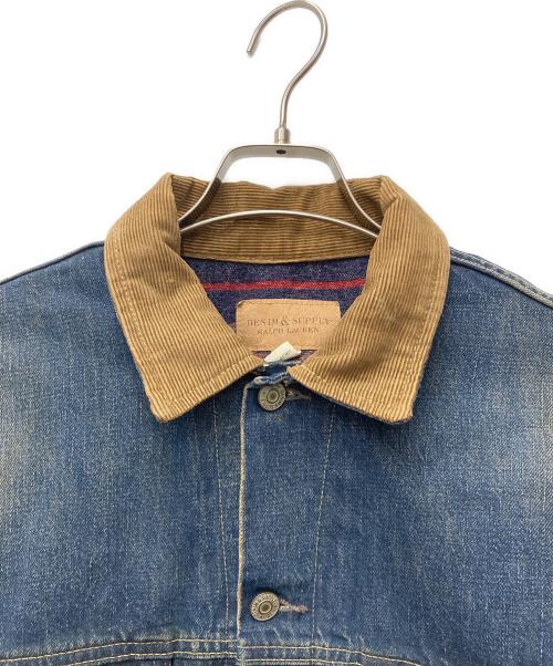 Denim & Supply Ralph Lauren（デニム＆サプライ ラルフローレン）Denim & Supply Ralph Lauren (デニム＆サプライ ラルフローレン) カバーオール インディゴ サイズ:Lの古着・服飾アイテム