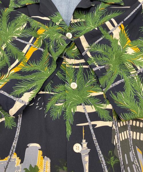 AVIREX（アヴィレックス）AVIREX (アヴィレックス) アロハシャツ　6145113 ネイビー サイズ:XLの古着・服飾アイテム