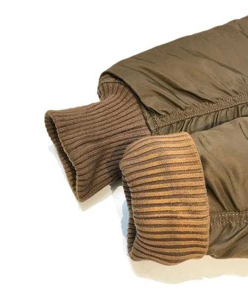 ALPHA INDUSTRIES（アルファインダストリーズ）ALPHA INDUSTRIES (アルファインダストリーズ) フライトジャケット 1001663 ブラウン サイズ:Lの古着・服飾アイテム