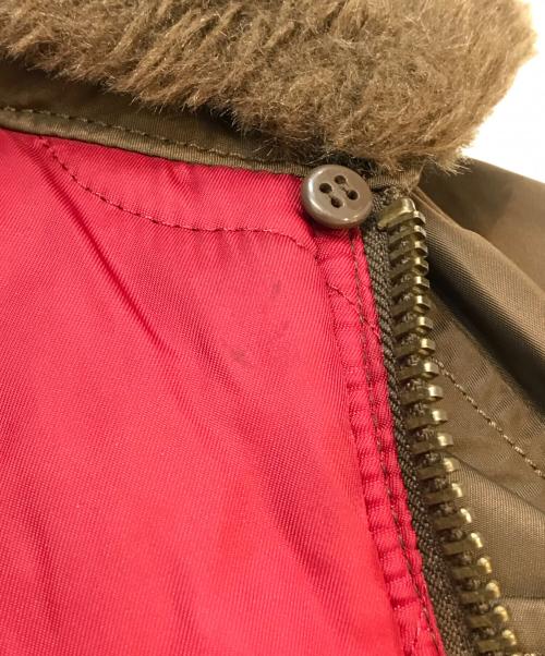 ALPHA INDUSTRIES（アルファインダストリーズ）ALPHA INDUSTRIES (アルファインダストリーズ) フライトジャケット 1001663 ブラウン サイズ:Lの古着・服飾アイテム