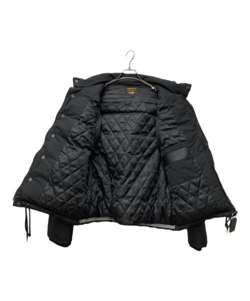 VANSON（バンソン）VANSON (バンソン) ダウンジャケット ブラック サイズ:XLの古着・服飾アイテム