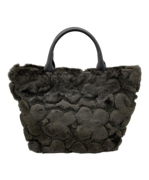 ANTEPRIMA MISTO（アンテプリマミスト）ANTEPRIMA MISTO (アンテプリマミスト) フェイクファーバッグ グレーの古着・服飾アイテム