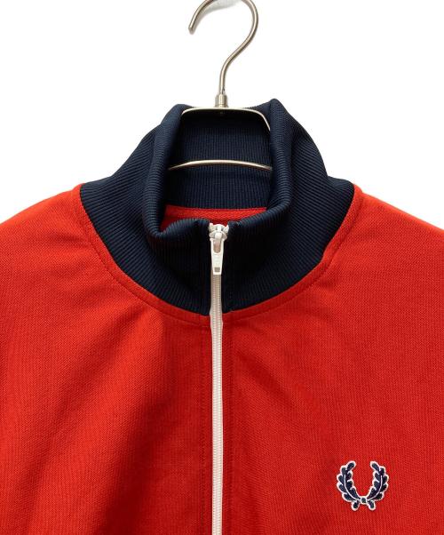 FRED PERRY（フレッドペリー）FRED PERRY (フレッドペリー) トラックジャケット J5343 レッド×ネイビー サイズ:Sの古着・服飾アイテム