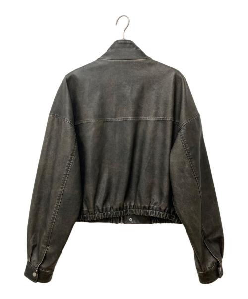 W.W.G（フーズフーギャラリー）W.W.G (フーズフーギャラリー) ヴィンテージライクジップブルゾン ブラック サイズ:Fの古着・服飾アイテム