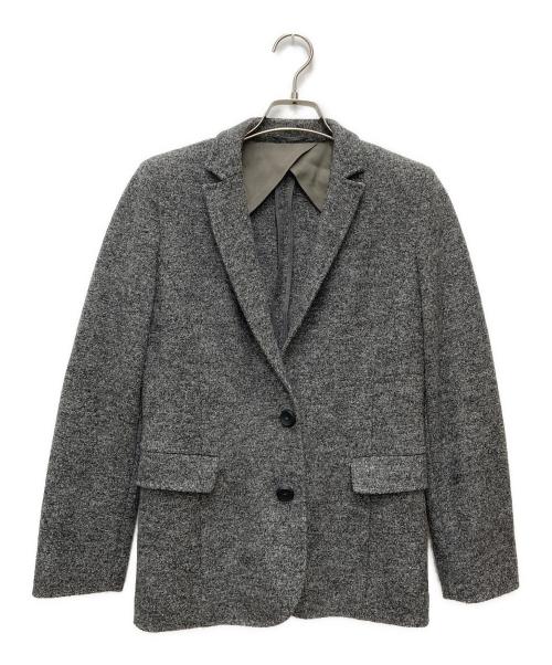 Max Mara Studio（マックスマーラ ストゥディオ）Max Mara Studio (マックスマーラ ストゥディオ) テーラードジャケット グレー サイズ:Mの古着・服飾アイテム