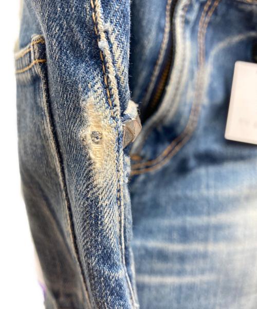 Hysteric Glamour（ヒステリックグラマー）Hysteric Glamour (ヒステリックグラマー) スタッズデニムパンツ インディゴ サイズ:Sの古着・服飾アイテム