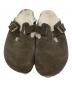 BIRKENSTOCK (ビルケンシュトック) BOSTON SHEARLING チャコールグレー サイズ:37：6000円