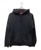 SUPREMEシュプリーム）の古着「Paneled hooded sweatshirt」｜ブラック