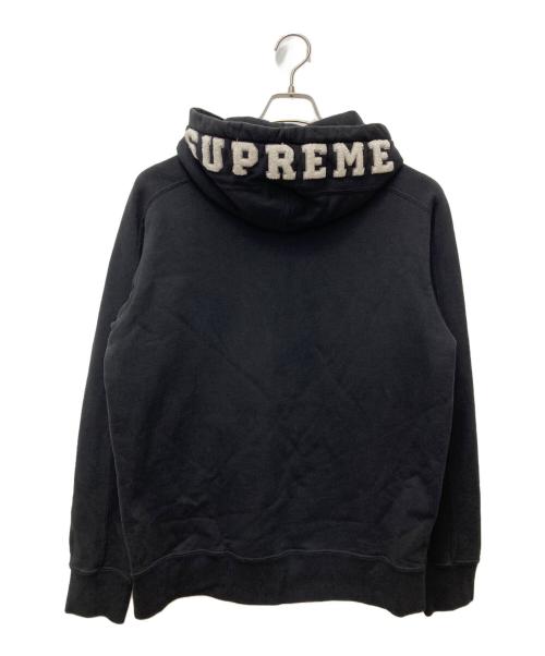 SUPREME（シュプリーム）SUPREME (シュプリーム) Paneled hooded sweatshirt ブラック サイズ:Mの古着・服飾アイテム