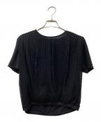 FENDIフェンディ）の古着「切替ニット」｜ブラック