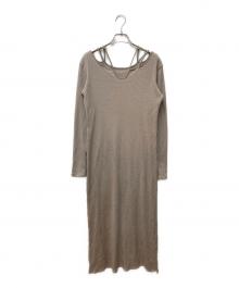 MURRAL（ミューラル）の古着「Ivy long sleeve dress」｜ベージュ