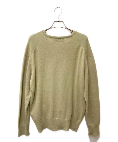 tricot COMME des GARCONS（トリココムデギャルソン）tricot COMME des GARCONS (トリココムデギャルソン) Vネックニット TN-050090 黄緑 サイズ:表記なしの古着・服飾アイテム