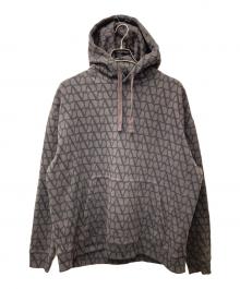 VALENTINO（ヴァレンティノ）の古着「トワル イコノグラフプリントパーカー」｜ブラウン