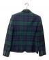 POLO RALPH LAUREN (ポロ・ラルフローレン) ブラックウォッチ エンブレムテーラードジャケット グリーン サイズ:SIZE 6　165/92A：9000円