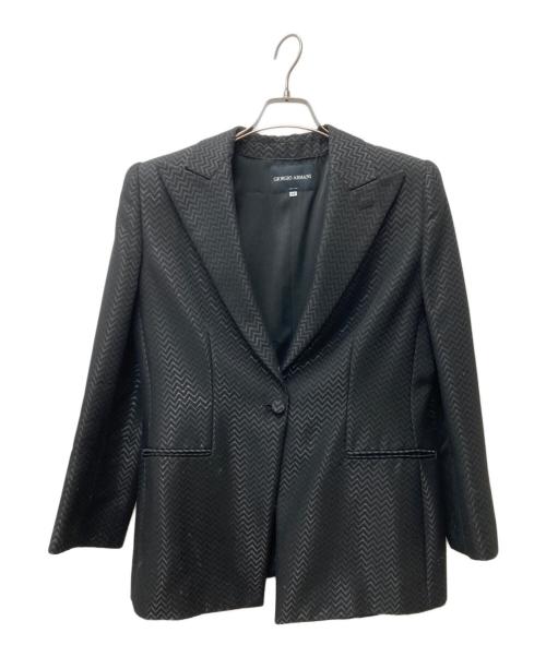 GIORGIO ARMANI（ジョルジオアルマーニ）GIORGIO ARMANI (ジョルジョアルマーニ) 1Bテーラードジャケット グレー サイズ:46の古着・服飾アイテム