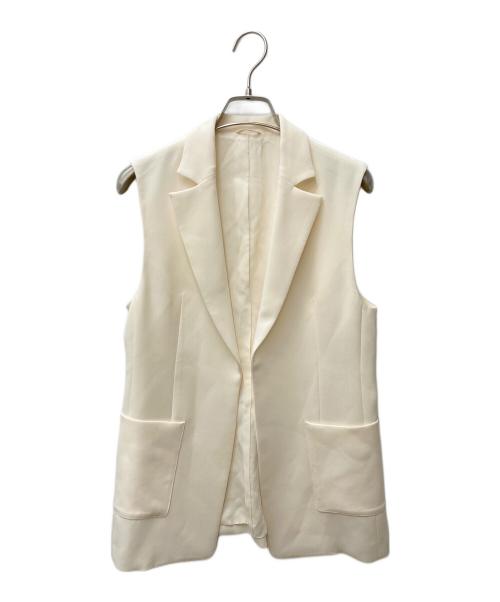 ANAYI（アナイ）ANAYI (アナイ) パウダリーテーラードジレ 10232710180 ベージュ サイズ:34の古着・服飾アイテム