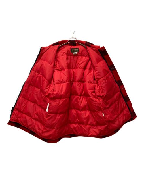 Eddie Bauer（エディーバウアー）Eddie Bauer (エディーバウアー) マッキーノダウンジャケット レッド サイズ:Ｌの古着・服飾アイテム
