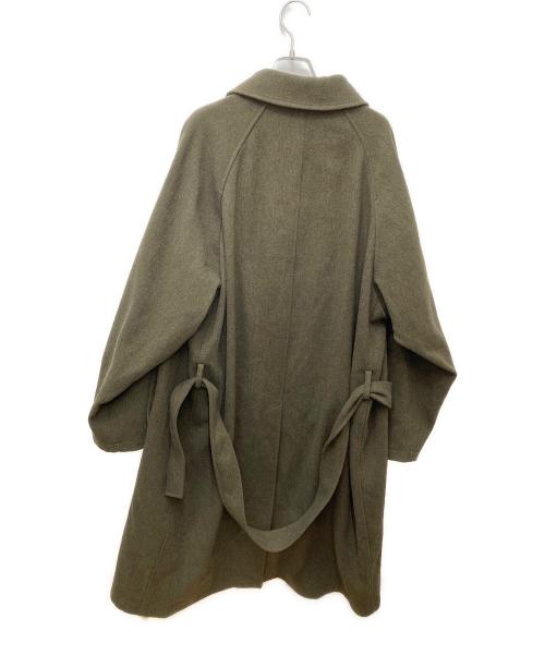 STEVEN ALAN（スティーブンアラン）STEVEN ALAN (スティーブンアラン) COOKIE CLTH BALMACAAN COAT 8125-104-0728 カーキ サイズ:Lの古着・服飾アイテム