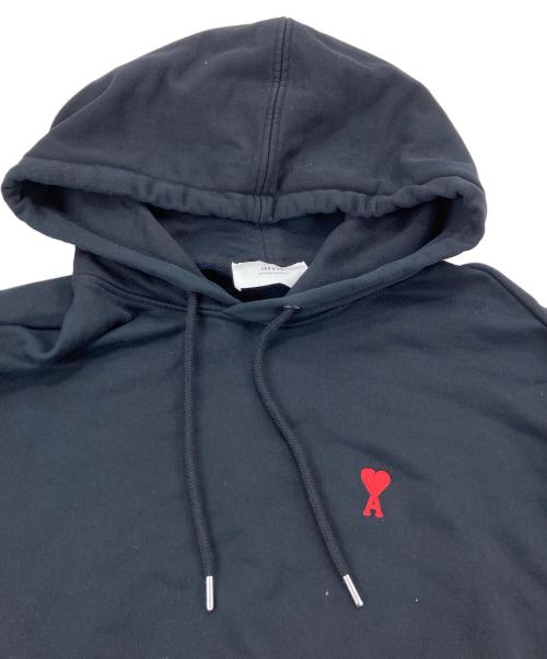 AMIPARIS（アミパリス）AMIPARIS (アミパリス) SMALL ADC HOODIE BFUSW200.730 ブラック サイズ:FREEの古着・服飾アイテム